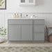 48" Plywood Bathroom Vanity Cabinet without Top - 3 Drawers & 1 Door - HomeBeyond