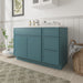 48" Plywood Bathroom Vanity Cabinet without Top - 3 Drawers & 1 Door - HomeBeyond