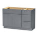 48" Plywood Bathroom Vanity Cabinet without Top - 3 Drawers & 1 Door - HomeBeyond