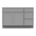 48" Plywood Bathroom Vanity Cabinet without Top - 3 Drawers & 1 Door - HomeBeyond