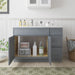48" Plywood Bathroom Vanity Cabinet without Top - 3 Drawers & 2 Doors - HomeBeyond