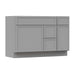 48" Plywood Bathroom Vanity Cabinet without Top - 3 Drawers & 2 Doors - HomeBeyond