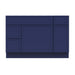 48" Plywood Bathroom Vanity Cabinet without Top - 3 Drawers & 2 Doors - HomeBeyond