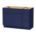 48" Plywood Bathroom Vanity Cabinet without Top - 3 Drawers & 2 Doors - HomeBeyond