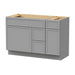 48" Plywood Bathroom Vanity Cabinet without Top - 3 Drawers & 2 Doors - HomeBeyond