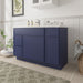 48" Plywood Bathroom Vanity Cabinet without Top - 3 Drawers & 2 Doors - HomeBeyond