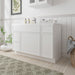 48" Plywood Bathroom Vanity Cabinet without Top - 3 Drawers & 2 Doors - HomeBeyond