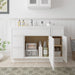 48" Plywood Bathroom Vanity Cabinet without Top - 3 Drawers & 2 Doors - HomeBeyond