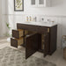 48" Plywood Bathroom Vanity Cabinet without Top - 3 Drawers & 2 Doors - HomeBeyond