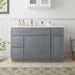 48" Plywood Bathroom Vanity Cabinet without Top - 3 Drawers & 2 Doors - HomeBeyond