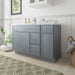 48" Plywood Bathroom Vanity Cabinet without Top - 3 Drawers & 2 Doors - HomeBeyond