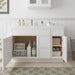 48" Plywood Bathroom Vanity Cabinet without Top - 3 Drawers & 2 Doors - HomeBeyond