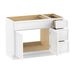 48" Plywood Bathroom Vanity Cabinet without Top - 3 Drawers & 2 Doors - HomeBeyond