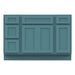 48" Plywood Bathroom Vanity Cabinet without Top - 4 Drawers & 3 Doors - HomeBeyond
