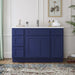48" Plywood Bathroom Vanity Cabinet without Top - 4 Drawers & 3 Doors - HomeBeyond