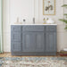 48" Plywood Bathroom Vanity Cabinet without Top - 4 Drawers & 3 Doors - HomeBeyond