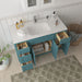 48" Plywood Bathroom Vanity Cabinet without Top - 4 Drawers & 3 Doors - HomeBeyond