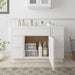 48" Plywood Bathroom Vanity Cabinet without Top - 5 Drawers & 1 Door - HomeBeyond