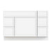 48" Plywood Bathroom Vanity Cabinet without Top - 5 Drawers & 1 Door - HomeBeyond