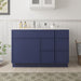 48" Plywood Bathroom Vanity Cabinet without Top - 5 Drawers & 1 Door - HomeBeyond