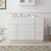 48" Plywood Bathroom Vanity Cabinet without Top - 5 Drawers & 1 Door - HomeBeyond