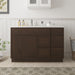 48" Plywood Bathroom Vanity Cabinet without Top - 5 Drawers & 1 Door - HomeBeyond
