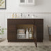 48" Plywood Bathroom Vanity Cabinet without Top - 5 Drawers & 1 Door - HomeBeyond