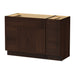 48" Plywood Bathroom Vanity Cabinet without Top - 5 Drawers & 1 Door - HomeBeyond