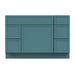 48" Plywood Bathroom Vanity Cabinet without Top - 5 Drawers & 1 Door - HomeBeyond