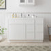 48" Plywood Bathroom Vanity Cabinet without Top - 5 Drawers & 1 Door - HomeBeyond