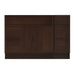 48" Plywood Bathroom Vanity Cabinet without Top - 5 Drawers & 1 Door - HomeBeyond