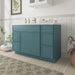 48" Plywood Bathroom Vanity Cabinet without Top - 5 Drawers & 1 Door - HomeBeyond