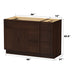 48" Plywood Bathroom Vanity Cabinet without Top - 5 Drawers & 1 Door - HomeBeyond
