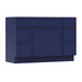 48" Plywood Bathroom Vanity Cabinet without Top - 5 Drawers & 1 Door - HomeBeyond