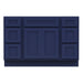 48" Plywood Bathroom Vanity Cabinet without Top - 6 Drawers & 2 Doors - HomeBeyond