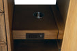 48" Single Sink Freestanding Bathroom Vanity with Milano Mist Engineered Stone Countertop, Integrated Ceramic Sink, Hidden Power & USB Charging Station and Hair Dryer Storage VA1248 - HomeBeyond