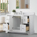 48" Single Sink Modern Bathroom Vanity Set with Countertop & Undermount Sink – Storage Cabinet VA5048 - HomeBeyond