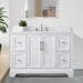 48" Single Sink Modern Bathroom Vanity Set with Countertop & Undermount Sink – Storage Cabinet VA5048 - HomeBeyond