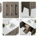 48" Single Sink Modern Freestanding Bathroom Vanity Set with Arabescato White Engineered Marble Top – Storage Cabinet with Soft-Closing Doors & Drawers VA9048 - HomeBeyond