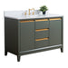 48" Single Sink Modern Freestanding Solid Wood Bathroom Vanity Set with Ariston White Engineered Marble Top – Storage Cabinet with Soft-Closing Drawers VA8048 - HomeBeyond