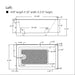48" x 32" Alcove Soaking Acrylic Bathtub with 3 Side Tiling Flange - HomeBeyond
