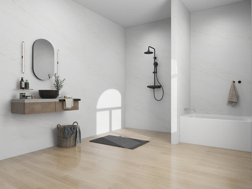 48" x 32" Alcove Soaking Acrylic Bathtub with 3 Side Tiling Flange - HomeBeyond