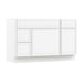 51" Modern Freestanding Birch & Plywood Bathroom Vanity Base Only – Shaker Style Storage Cabinet with 3 Drawers & 2 Soft-Closing Doors VA41362L-151 - HomeBeyond