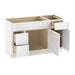 51" Modern Freestanding Birch & Plywood Bathroom Vanity Base Only – Shaker Style Storage Cabinet with 3 Drawers & 2 Soft-Closing Doors VA41362L-151 - HomeBeyond
