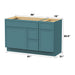 51" Modern Freestanding Birch & Plywood Bathroom Vanity Base Only – Shaker Style Storage Cabinet with 3 Drawers & 2 Soft-Closing Doors VA41362R-151 - HomeBeyond