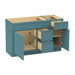 51" Modern Freestanding Birch & Plywood Bathroom Vanity Base Only – Shaker Style Storage Cabinet with 3 Drawers & 2 Soft-Closing Doors VA41362R-151 - HomeBeyond