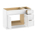 51" Modern Freestanding Birch & Plywood Bathroom Vanity Base Only – Shaker Style Storage Cabinet with 3 Drawers & 2 Soft-Closing Doors VA4139-123 - HomeBeyond