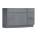 51" Modern Freestanding Birch & Plywood Bathroom Vanity Base Only – Shaker Style Storage Cabinet with 5 Drawers & 1 Door VA41362L-153 - HomeBeyond