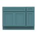 51" Modern Freestanding Oak Plywood Bathroom Vanity Base Only – Shaker Style Storage Cabinet with 1 Drawer & 3 Soft-Closing Doors VA4039-121 - HomeBeyond