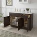 51" Oak Bathroom Vanity Cabinet without Top - 1 Drawer & 3 Doors - HomeBeyond